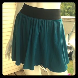B.D.G Medium Teal Skater Skirt